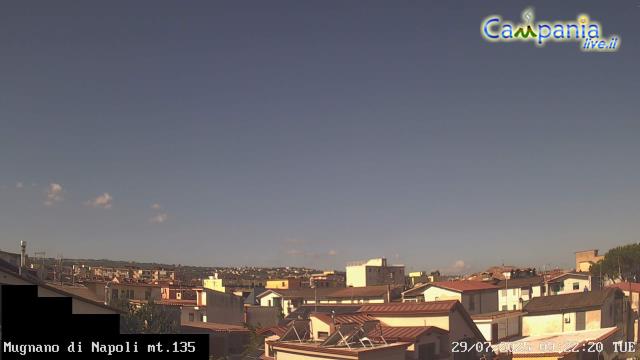 immagine della webcam nei dintorni di Barano d'Ischia: webcam Mugnano di Napoli