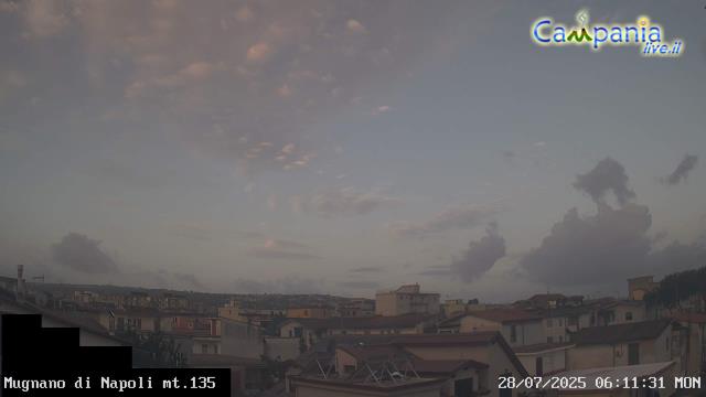 immagine della webcam nei dintorni di Napoli Capodichino: webcam Mugnano di Napoli