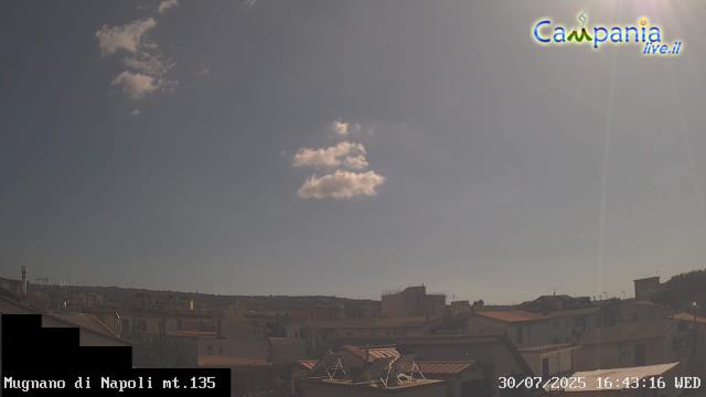 immagine della webcam nei dintorni di Marina di Lago Patria: webcam Mugnano di Napoli