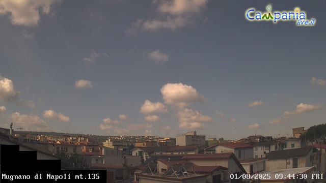 immagine della webcam nei dintorni di Pozzuoli: webcam Mugnano di Napoli
