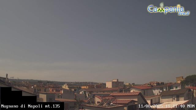 immagine della webcam nei dintorni di Napoli Capodichino: webcam Mugnano di Napoli
