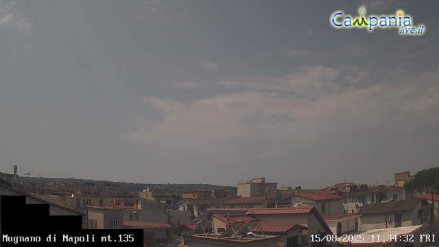 immagine della webcam nei dintorni di Varcaturo: webcam Mugnano di Napoli
