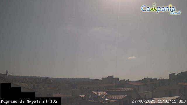 immagine della webcam nei dintorni di Napoli Capodichino: webcam Mugnano di Napoli