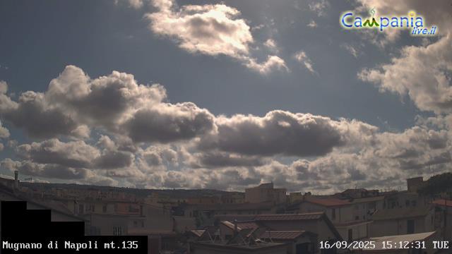 immagine della webcam nei dintorni di Sant'Angelo d'Ischia: webcam Mugnano di Napoli