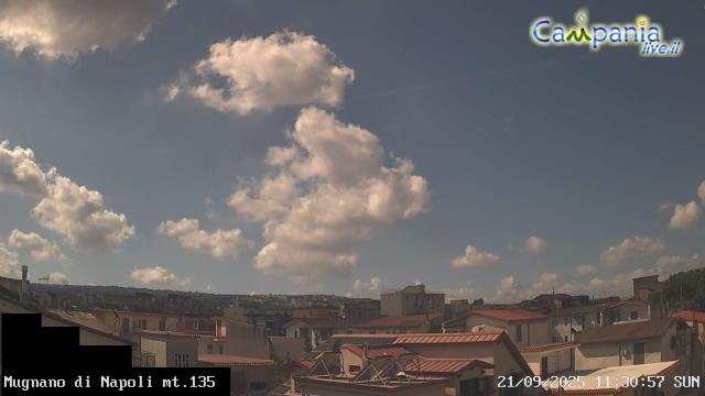 immagine della webcam nei dintorni di Giugliano in Campania: webcam Mugnano di Napoli
