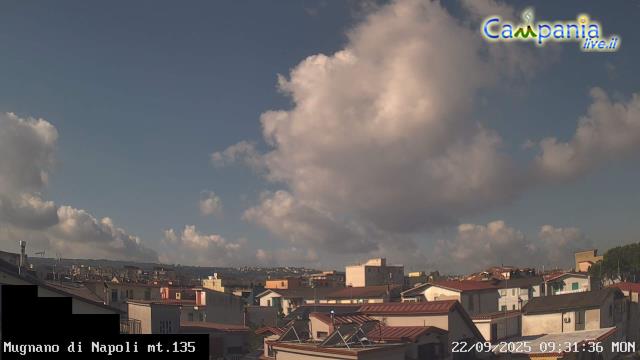 immagine della webcam nei dintorni di Barano d'Ischia: webcam Mugnano di Napoli