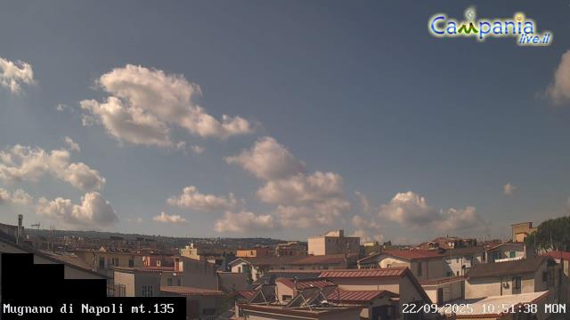 immagine della webcam nei dintorni di Lago Patria: webcam Mugnano di Napoli