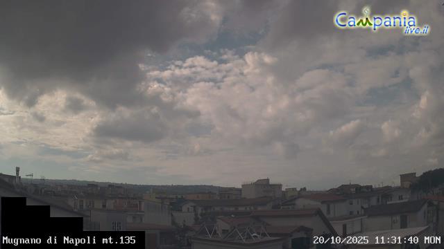 immagine della webcam nei dintorni di Mondragone: webcam Mugnano di Napoli