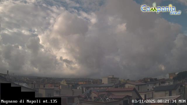 immagine della webcam nei dintorni di Giugliano in Campania: webcam Mugnano di Napoli