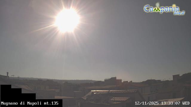 immagine della webcam nei dintorni di Barano d'Ischia: webcam Mugnano di Napoli