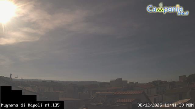 immagine della webcam nei dintorni di Lacco Ameno: webcam Mugnano di Napoli
