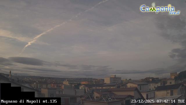 immagine della webcam nei dintorni di Sant'Angelo d'Ischia: webcam Mugnano di Napoli