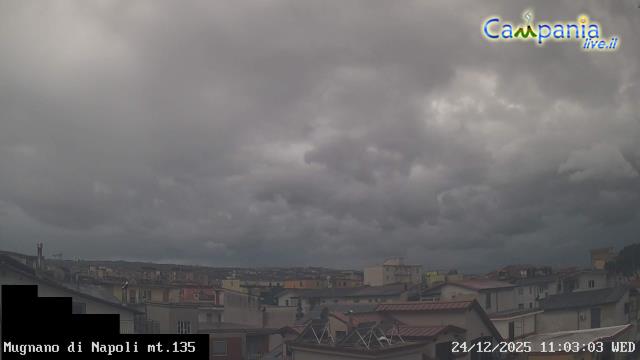 immagine della webcam nei dintorni di Casamicciola Terme: webcam Mugnano di Napoli