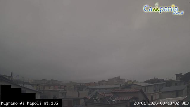 immagine della webcam nei dintorni di Barano d'Ischia: webcam Mugnano di Napoli