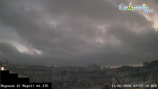 immagine della webcam nei dintorni di Pozzuoli: webcam Mugnano di Napoli