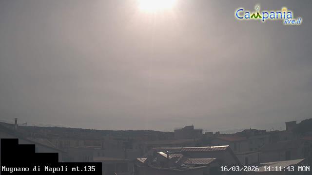 immagine della webcam nei dintorni di Giugliano in Campania: webcam Mugnano di Napoli