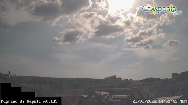 immagine della webcam nei dintorni di Sant'Angelo d'Ischia: webcam Mugnano di Napoli