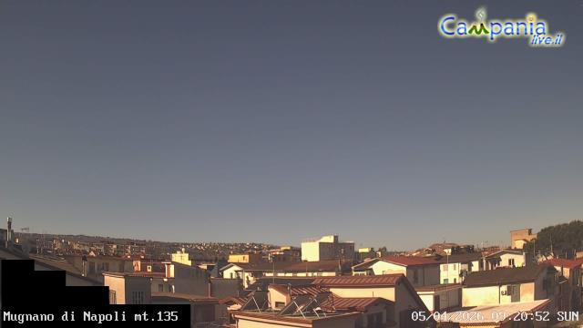 immagine della webcam nei dintorni di Pozzuoli: webcam Mugnano di Napoli