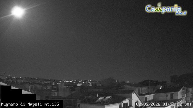immagine della webcam nei dintorni di Barano d'Ischia: webcam Mugnano di Napoli