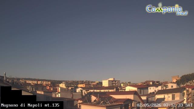 immagine della webcam nei dintorni di Barano d'Ischia: webcam Mugnano di Napoli