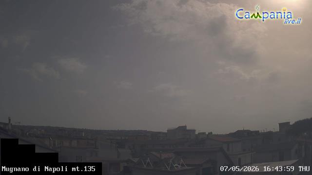 immagine della webcam nei dintorni di Mondragone: webcam Mugnano di Napoli