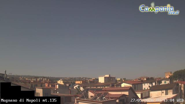 immagine della webcam nei dintorni di Torre del Greco: webcam Mugnano di Napoli