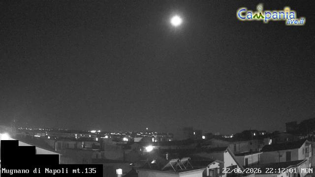 immagine della webcam nei dintorni di Mondragone: webcam Mugnano di Napoli