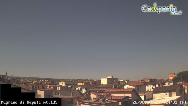 immagine della webcam nei dintorni di Lacco Ameno: webcam Mugnano di Napoli