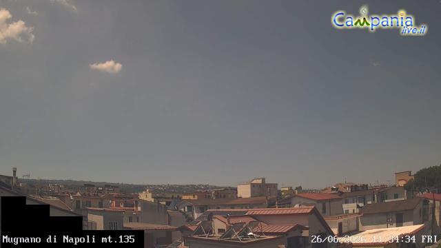 immagine della webcam nei dintorni di Napoli: webcam Mugnano di Napoli