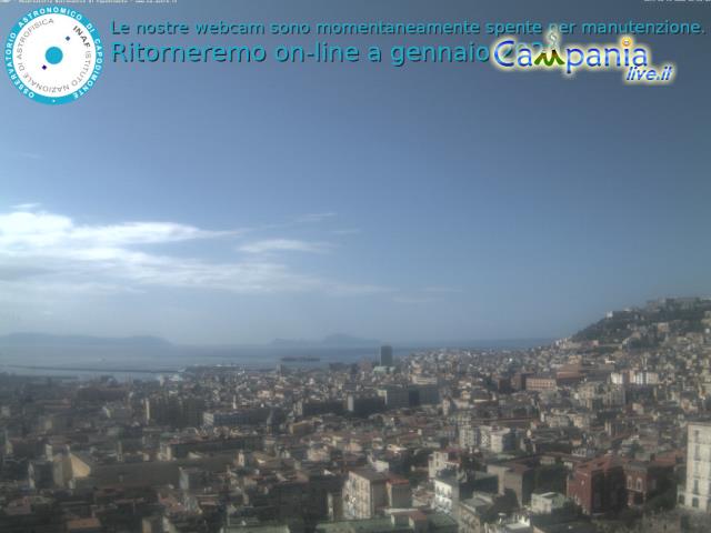 Napoli centro - Porto live Webcam - Ultima immagine ripresa