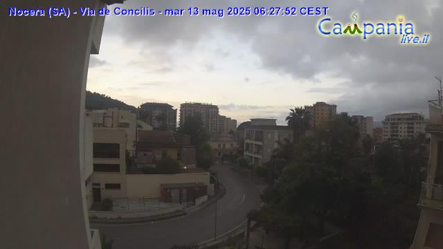 immagine della webcam nei dintorni di Ravello: webcam Nocera Inferiore