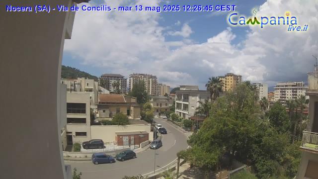immagine della webcam nei dintorni di Dragonea: webcam Nocera Inferiore