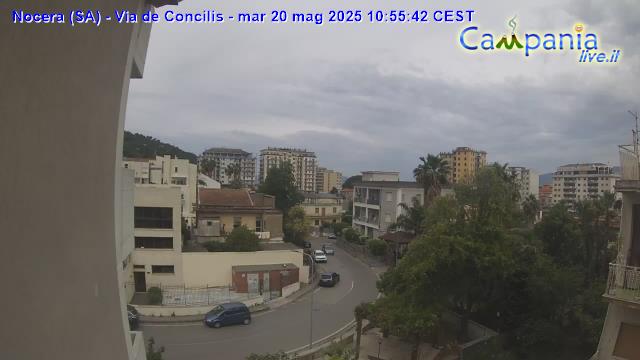 immagine della webcam nei dintorni di Avella: webcam Nocera Inferiore