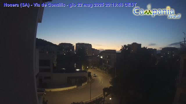 immagine della webcam nei dintorni di Giovi: webcam Nocera Inferiore