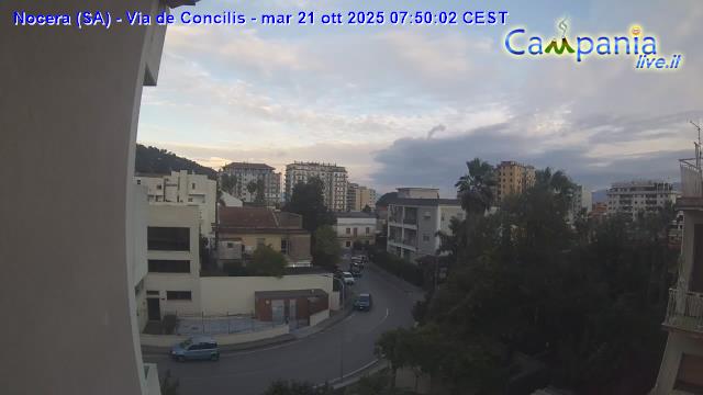 immagine della webcam nei dintorni di Amalfi: webcam Nocera Inferiore
