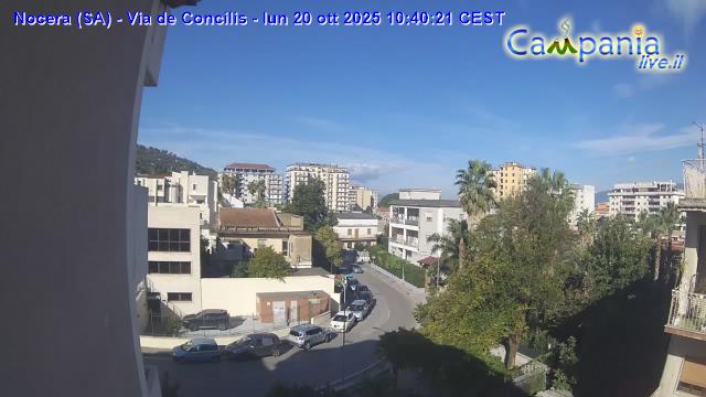 immagine della webcam nei dintorni di Minori: webcam Nocera Inferiore