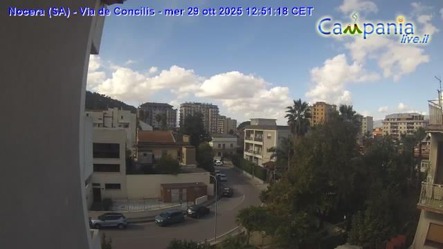 immagine della webcam nei dintorni di Maiori: webcam Nocera Inferiore