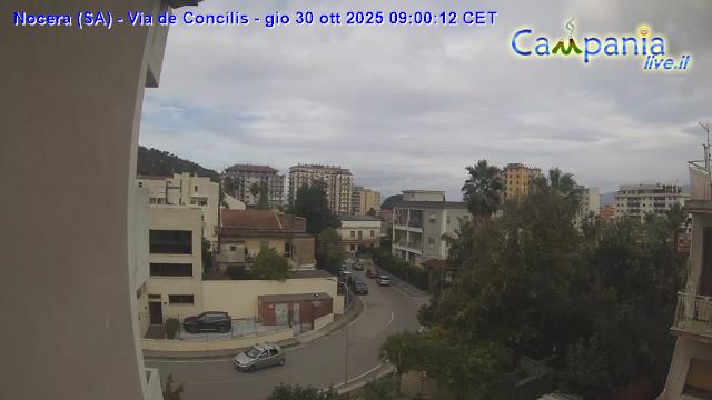 immagine della webcam nei dintorni di Salerno: webcam Nocera Inferiore