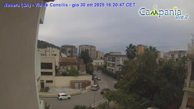 immagine della webcam nei dintorni di Ravello: webcam Nocera Inferiore