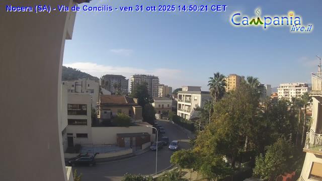 immagine della webcam nei dintorni di Ravello: webcam Nocera Inferiore