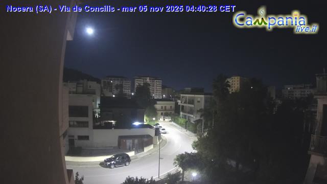 immagine della webcam nei dintorni di Vietri sul Mare: webcam Nocera Inferiore