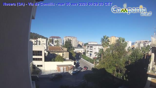 immagine della webcam nei dintorni di Terzigno: webcam Nocera Inferiore