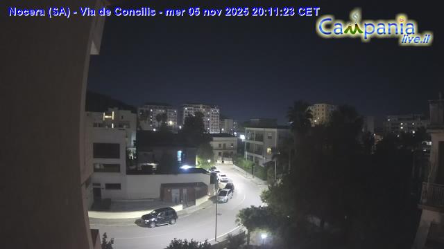 immagine della webcam nei dintorni di Positano: webcam Nocera Inferiore