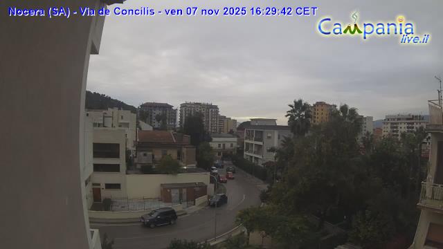 immagine della webcam nei dintorni di Ravello: webcam Nocera Inferiore