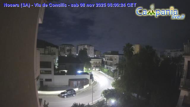 immagine della webcam nei dintorni di Vietri sul Mare: webcam Nocera Inferiore