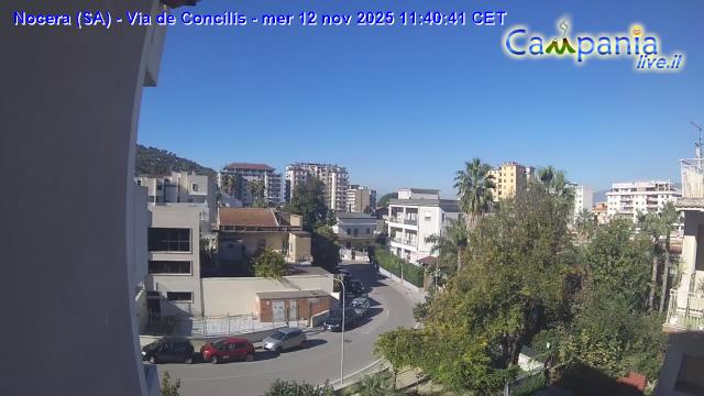 immagine della webcam nei dintorni di Amalfi: webcam Nocera Inferiore