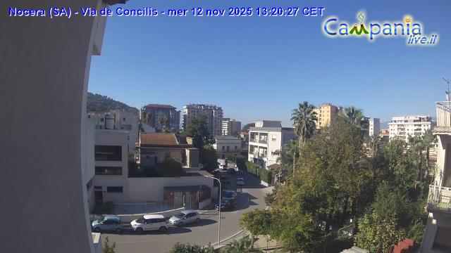 immagine della webcam nei dintorni di Positano: webcam Nocera Inferiore