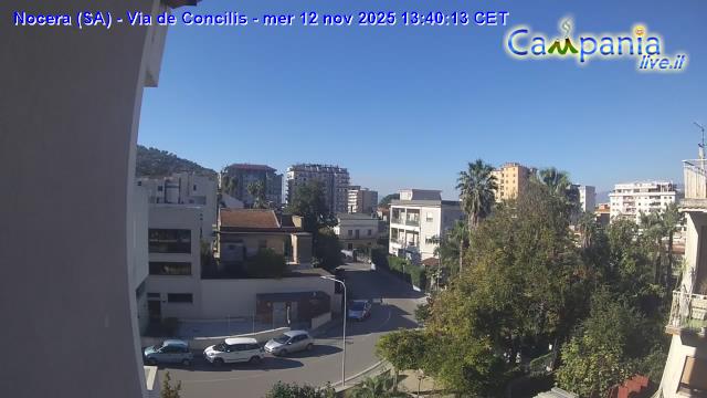 immagine della webcam nei dintorni di Praiano: webcam Nocera Inferiore