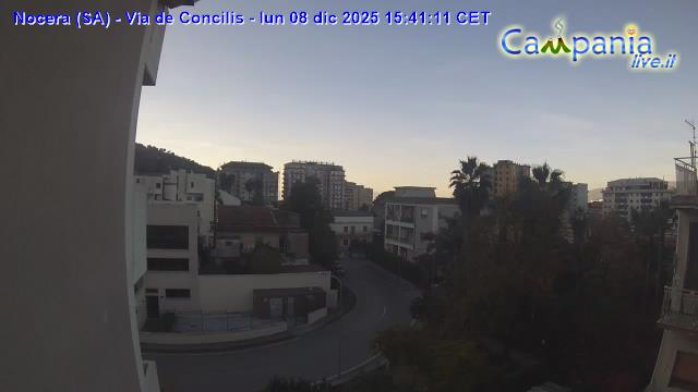 immagine della webcam nei dintorni di Massa Lubrense: webcam Nocera Inferiore