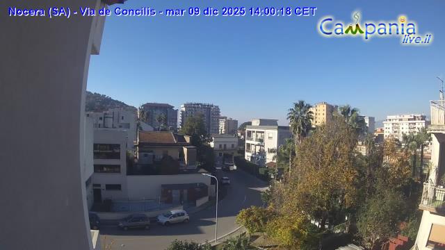 immagine della webcam nei dintorni di Sorrento: webcam Nocera Inferiore